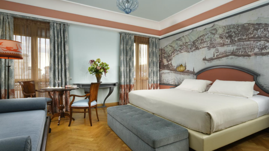 Grand Hotel Savoia Genua Hilton Zimmer