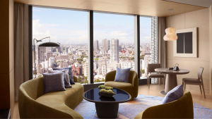 JW Marriott Tokyo Executive Suite Wohnzimmer