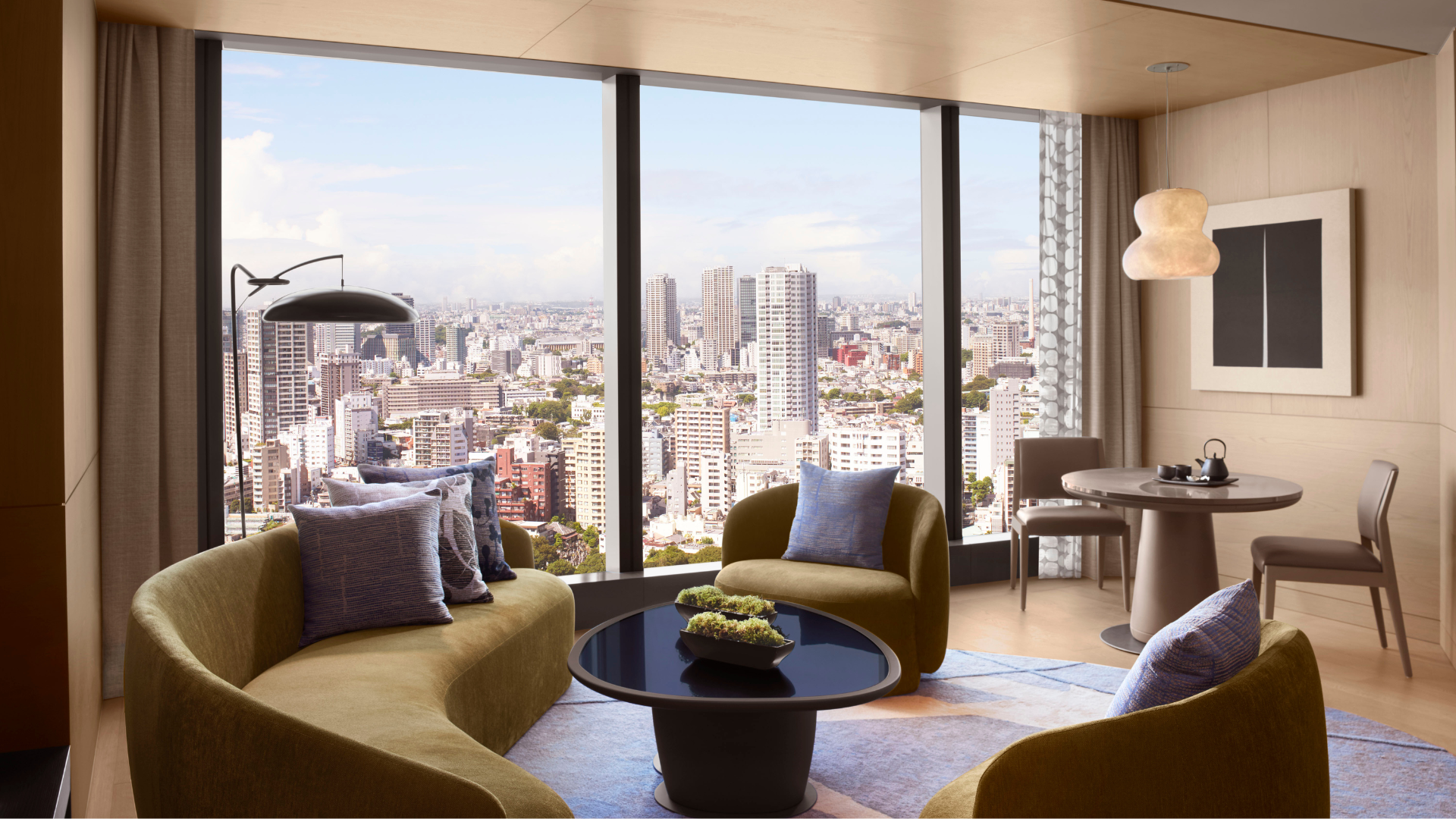 JW Marriott Tokyo Executive Suite Wohnzimmer