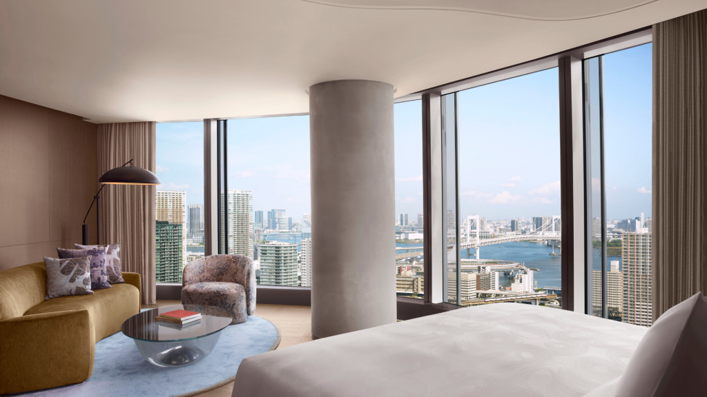 JW Marriott Tokyo Presidential Suite Schlafzimmer