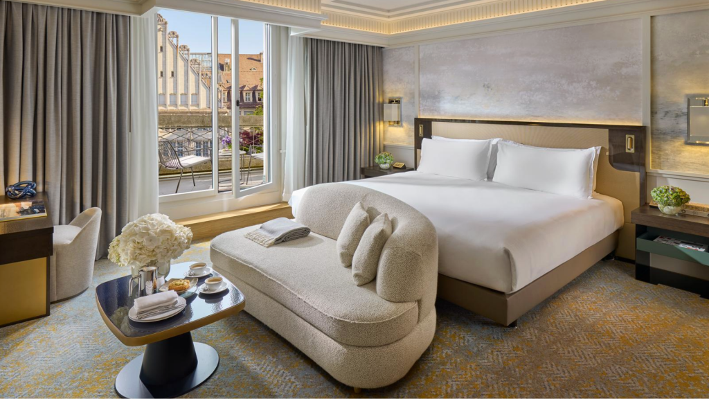 Mandarin Oriental Savoy Zurich Deluxe Terrassen Zimmer