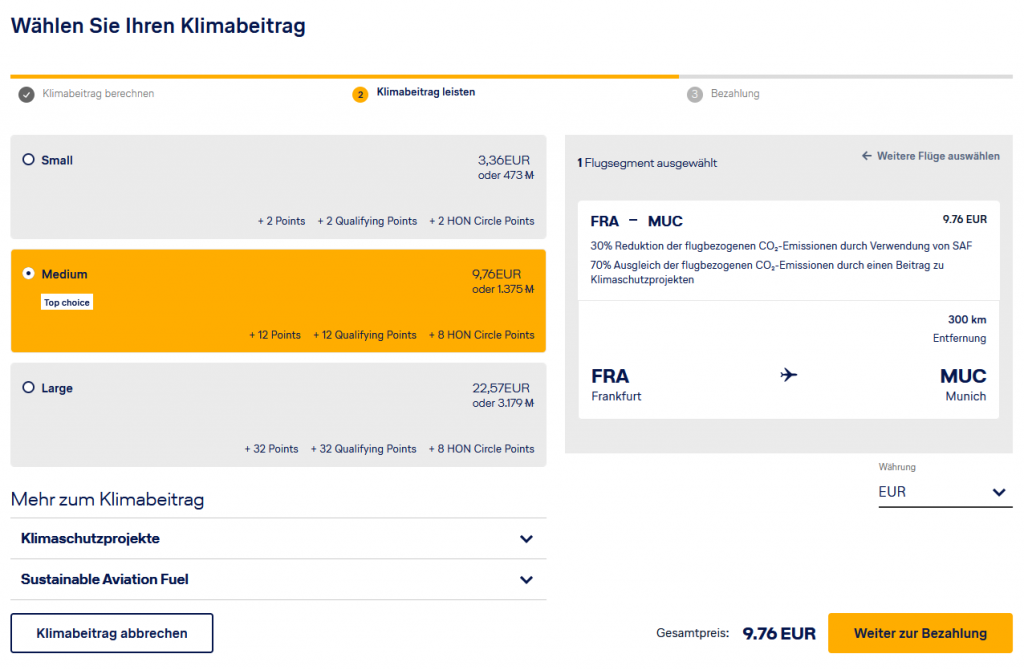 Miles More Kompensation Frankfurt Munich 1