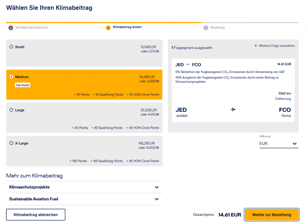 Miles More Kompensation Jeddah Rom 1