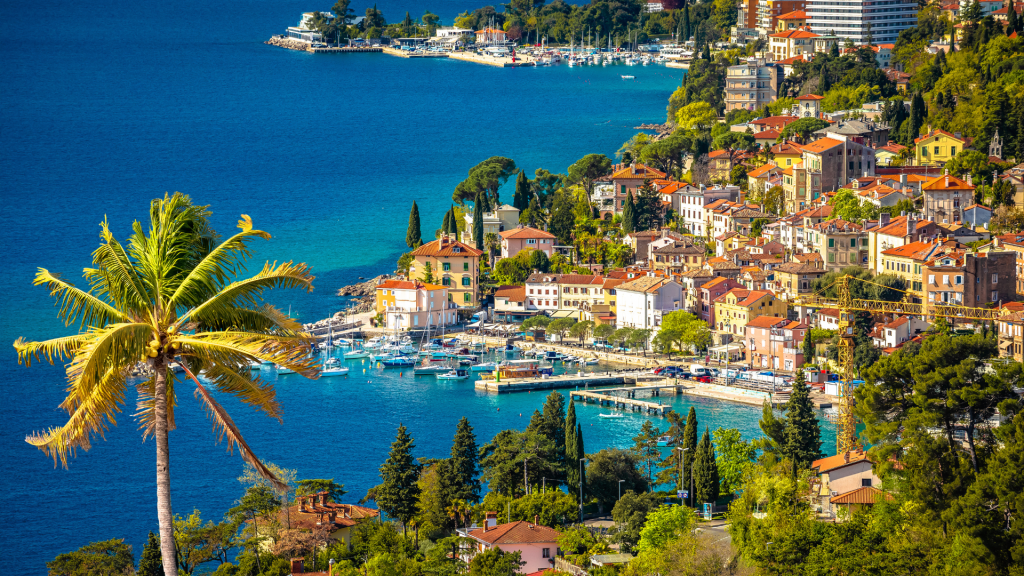 Riviera Opatija Kroatien