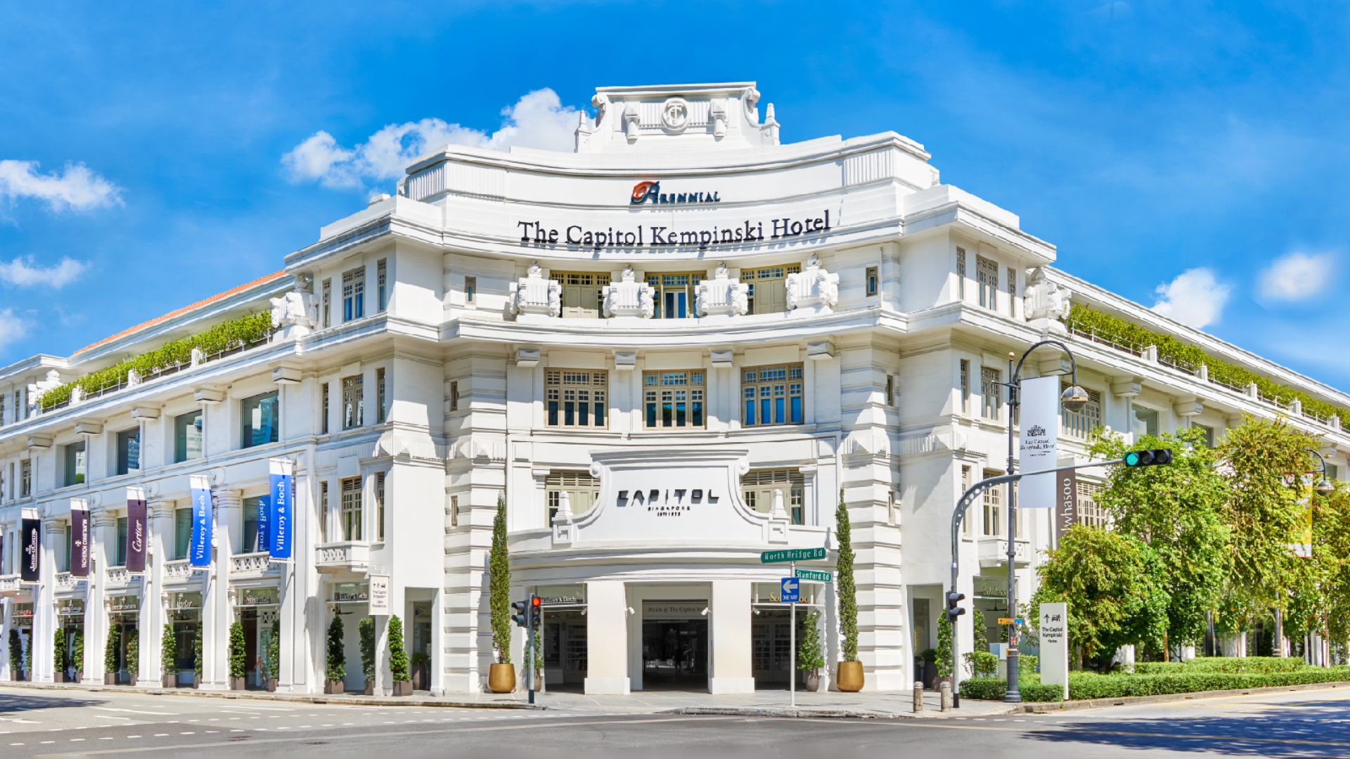 The Capitol Kempinski Singapur Fassade