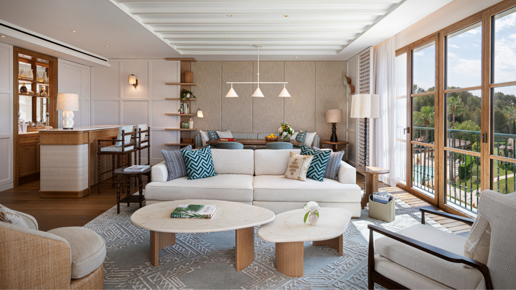 The St. Regis Mardavall Mallorca Resort Royal Penthouse Suite Wohnzimmer