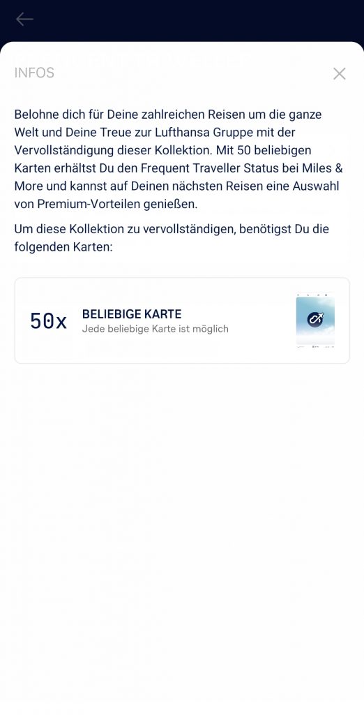 Uptrip Kollektion FTL Status Details