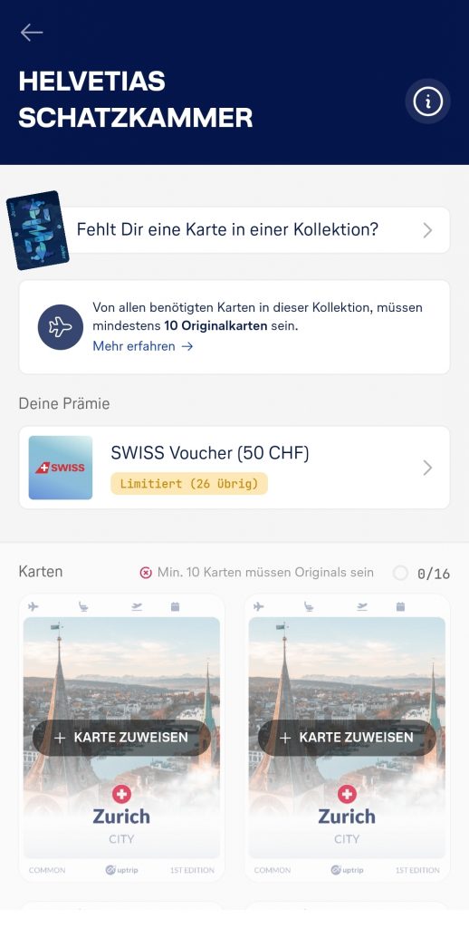 Uptrip SWISS Voucher 1