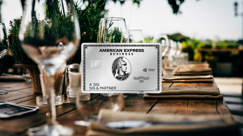 American Express Business Platinum Restaurant Genderneutral