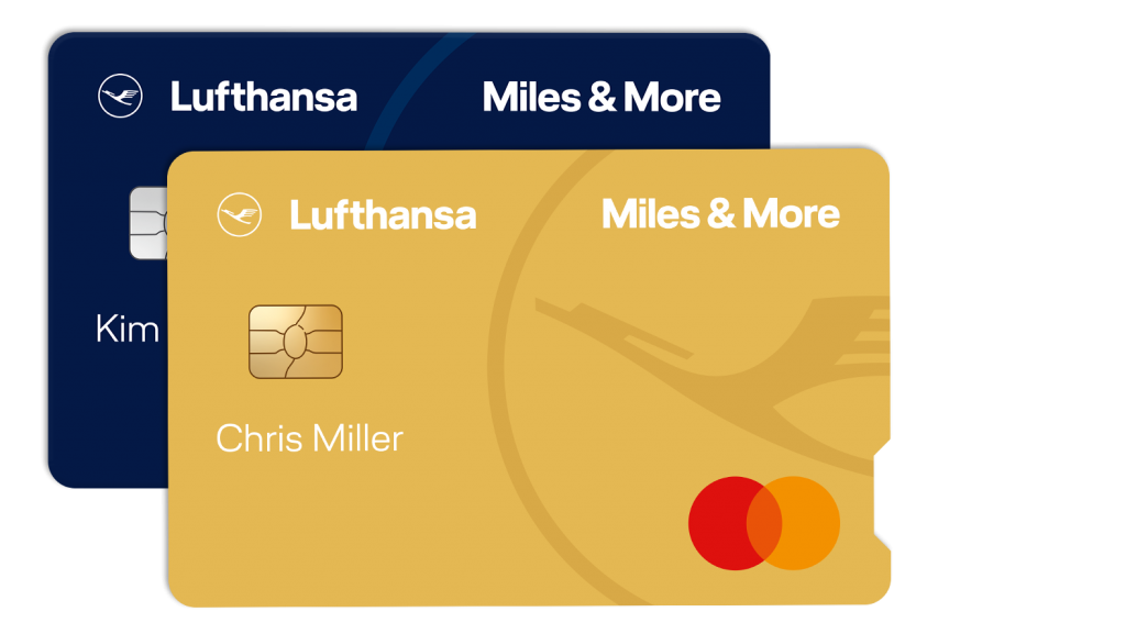 Mam Credit Card Gold And Blue Blank