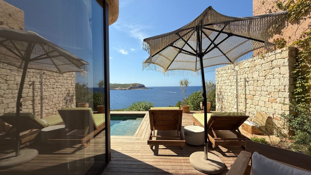 Six Senses Ibiza Ausblick Meer