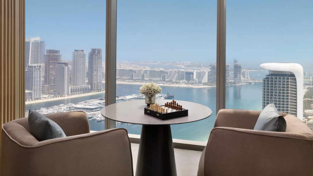 Ciel Dubai Marina Zimmer Ausblick