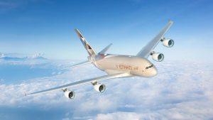 Etihad A380 Tokio Narita