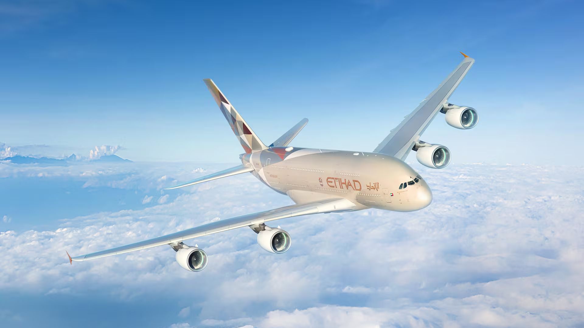 Etihad A380 Tokio Narita