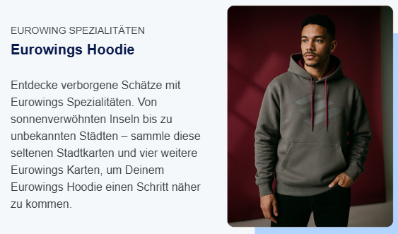 Eurowings Spezialitäten Uptrip EW Hoddie