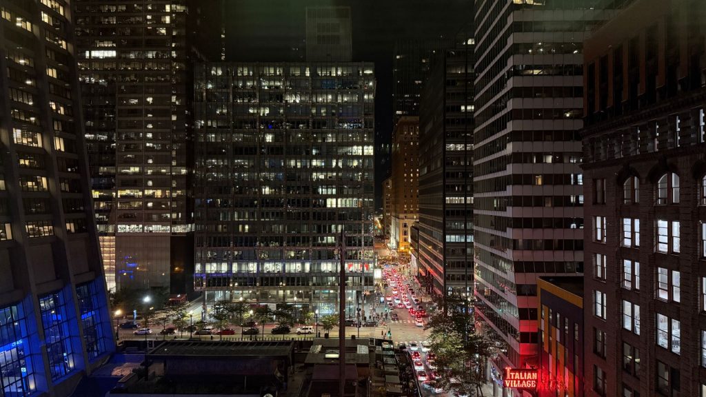 Hyatt Centric The Loop Chicago Ausblick Stadt