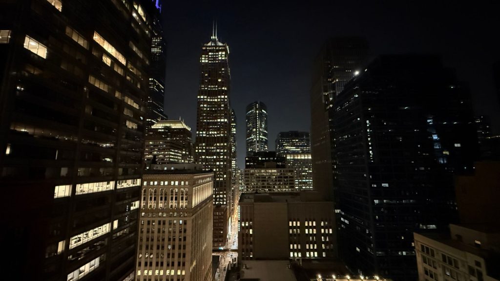 Hyatt Centric The Loop Chicago Aussicht Stadt