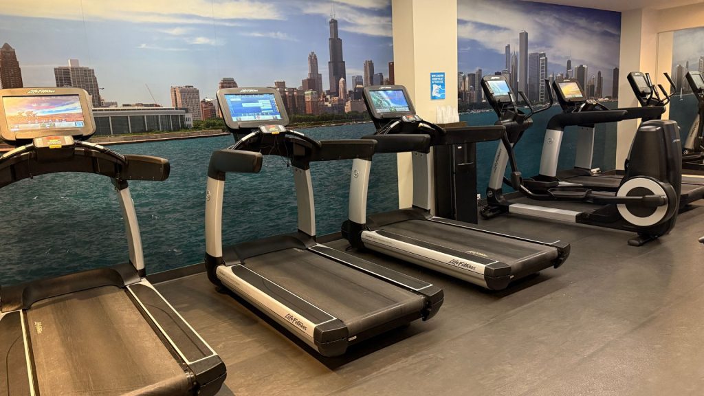 Hyatt Centric The Loop Chicago Fitnessstudio Laufband