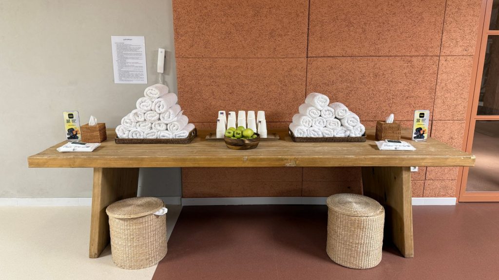 Hyde Ibiza Fitnessraum Wasser