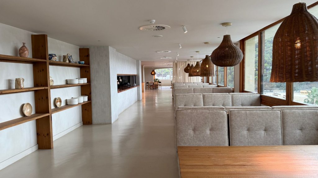 Hyde Ibiza Frühstücks Bereich