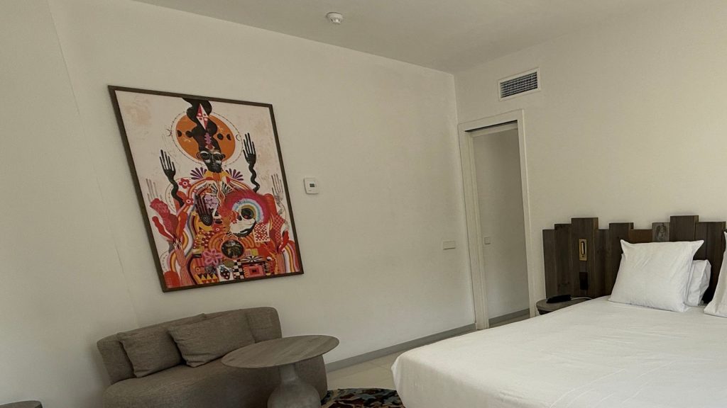 Hyde Ibiza Schlafzimmer Kunst