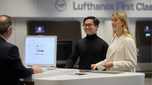 Lufthansa Premium Check In Bereich Frankfurt