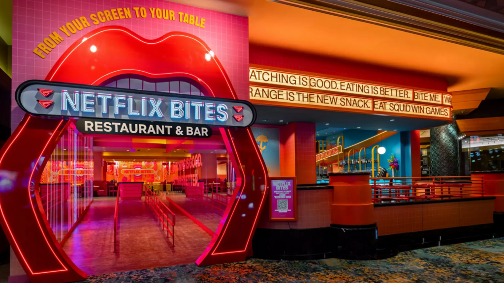 MGM Grand Lad Vegas Netflix Bites Restaurant