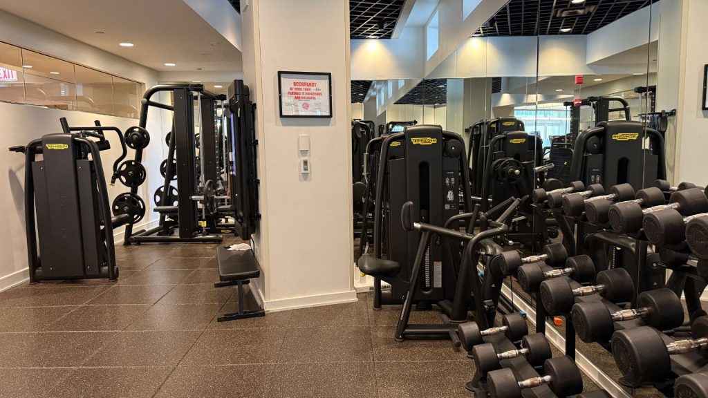 Park Hyatt Chicago Fitnessraum Kraftbereich