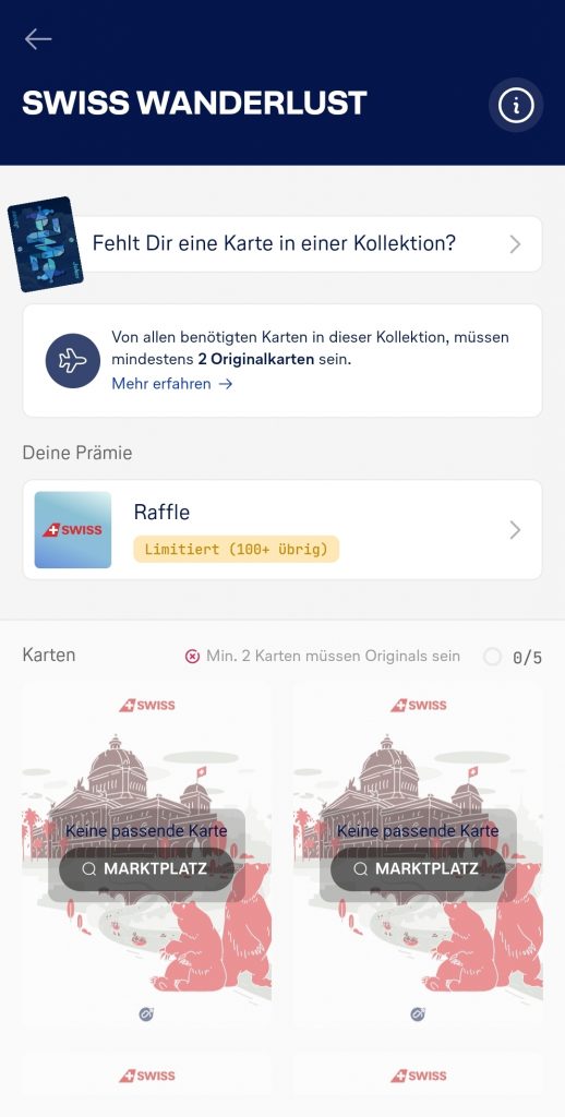 SWISS Wanderlust Uptrip 1