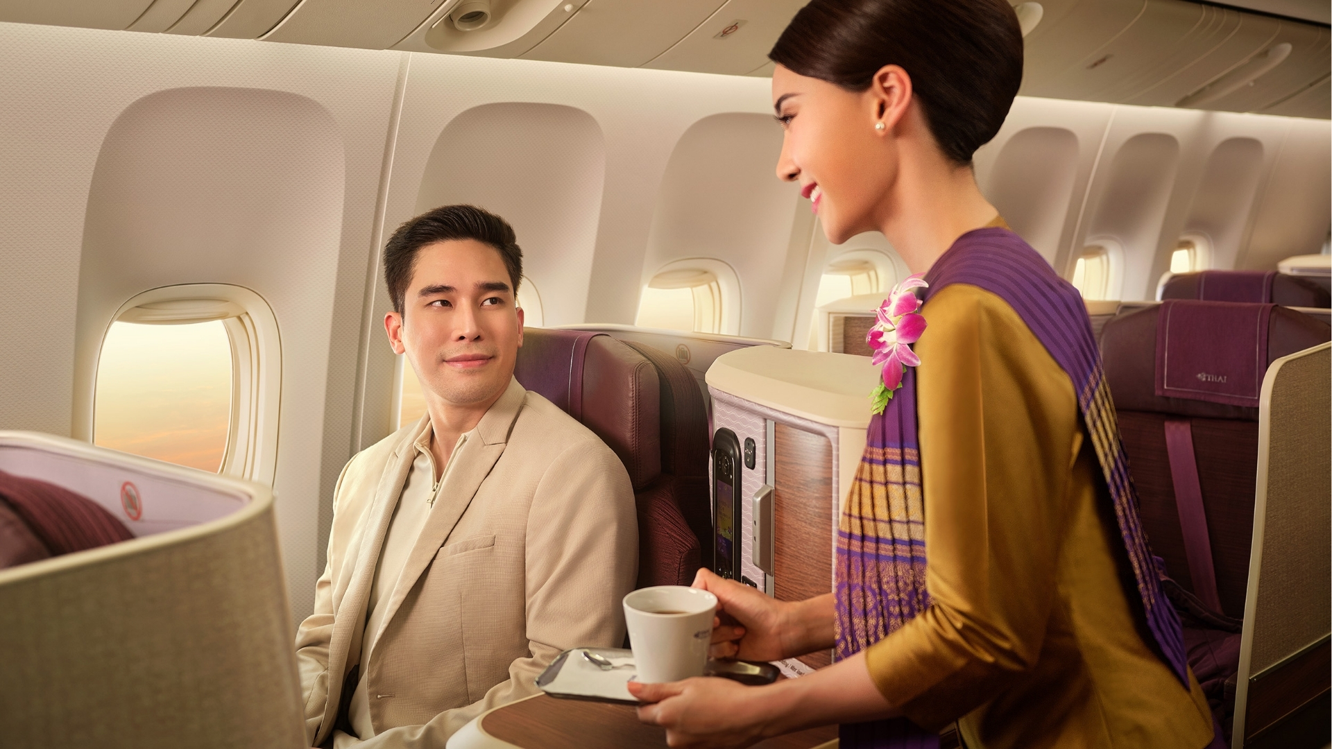 Thai Airways Royal Silk Business Class