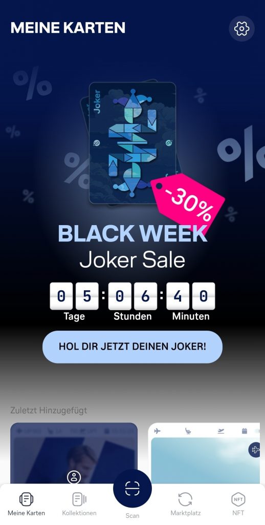 Uptrip App Black Week Joker Sale 1 1