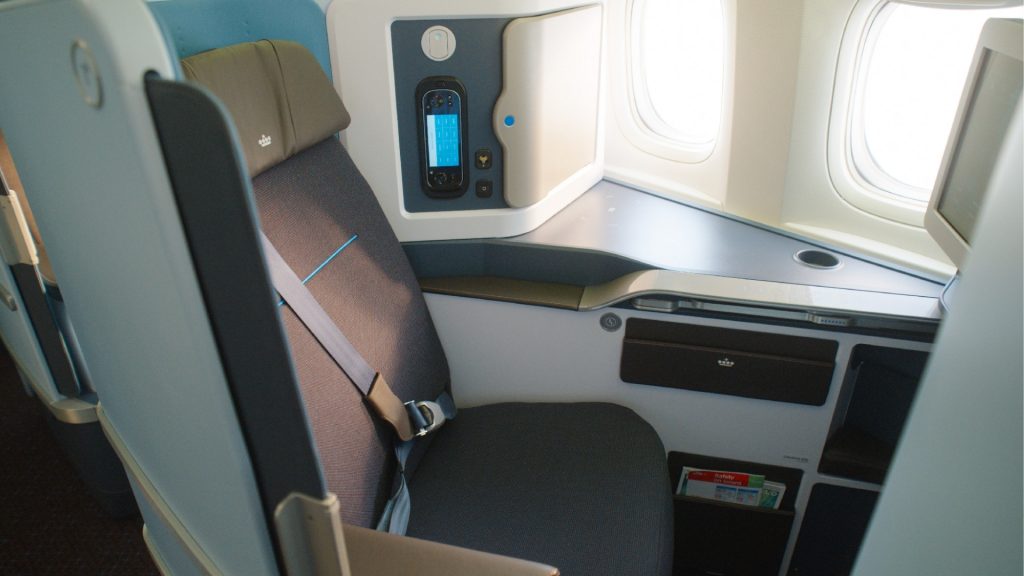 World Business Class Seat 777 KLM