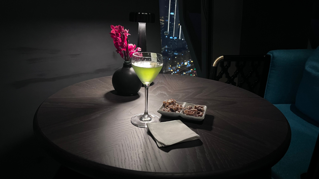 Yannic Mandarin Oriental Downtown Dubai Yu Bar Drink