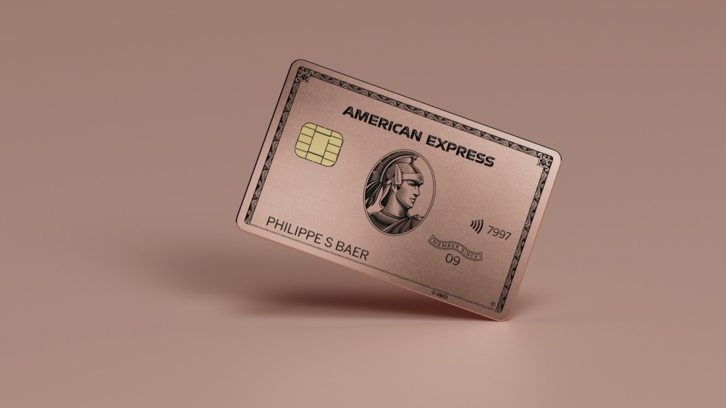 American Express Gold Rose Card Ch