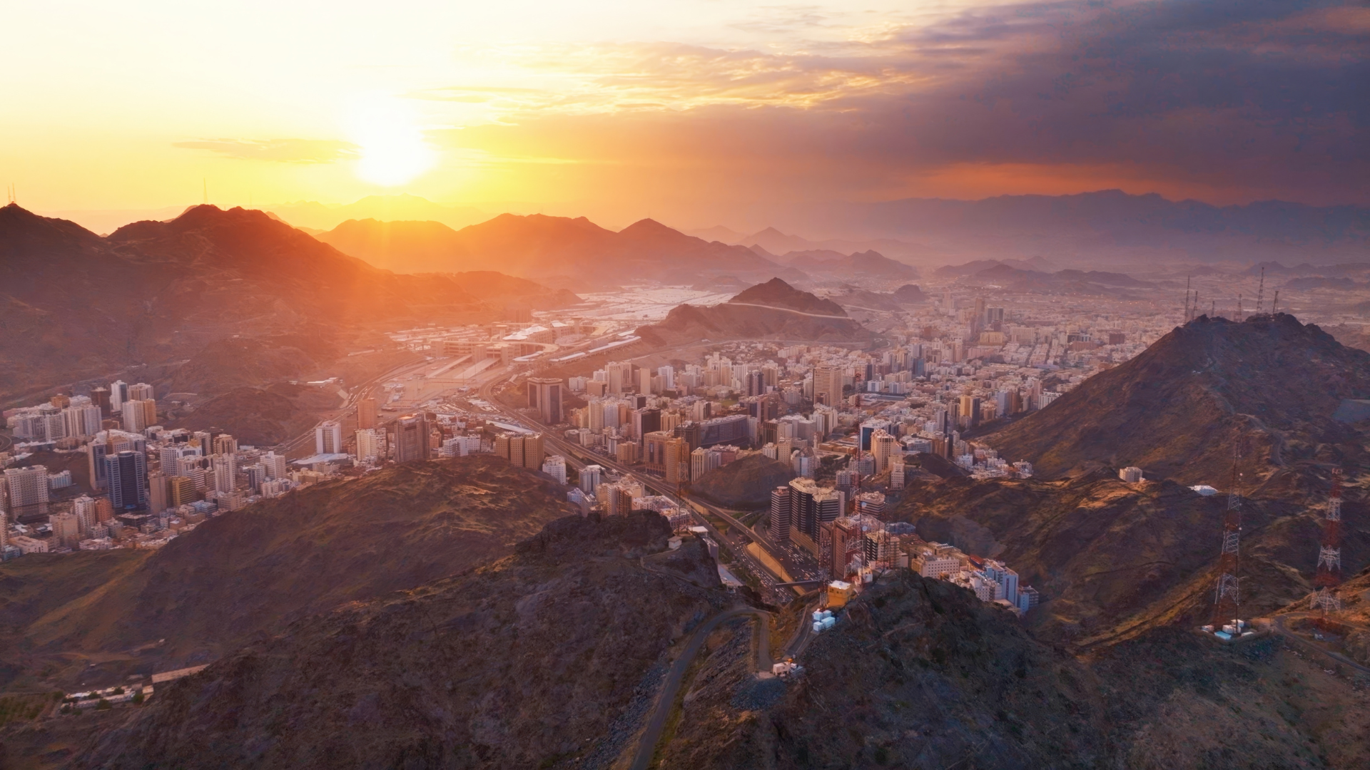 Area View Mekka, Stadt