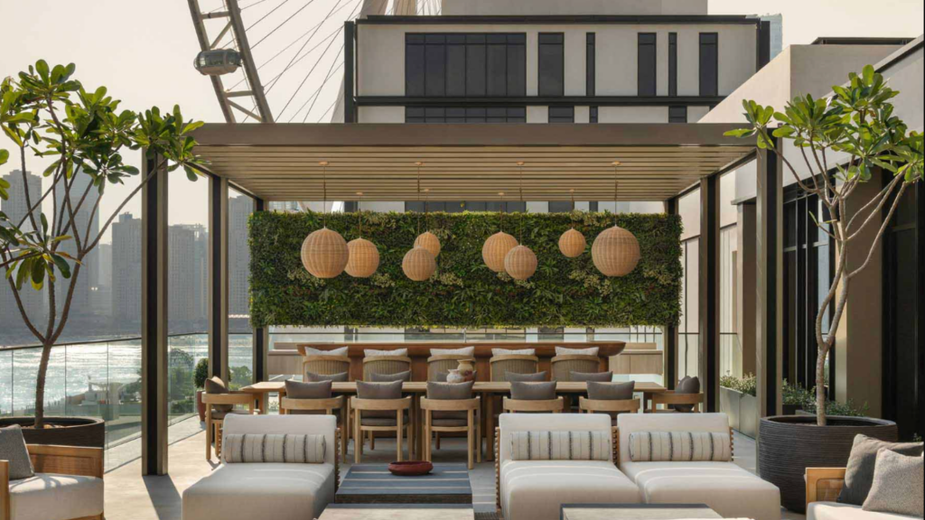Delano Dubai Penthouse Suite Terrasse