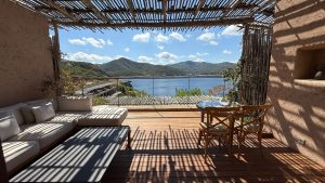 Six Senses Ibiza Balkon Ausblick