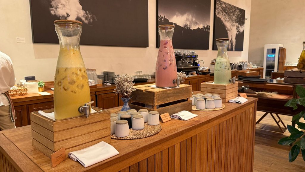 Six Senses Ibiza Fruehstueck Getraenke