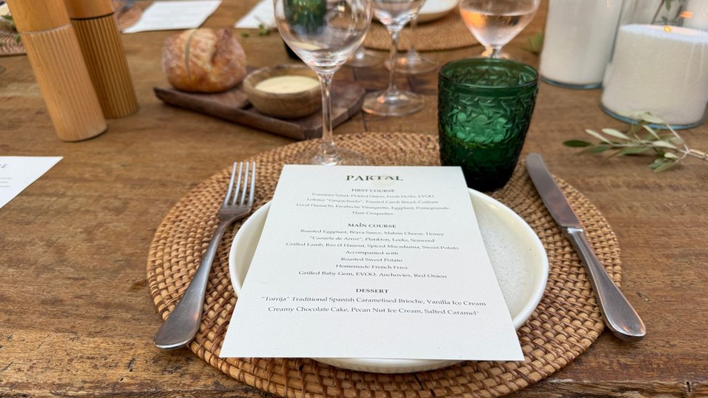 Six Senses Ibiza Menu