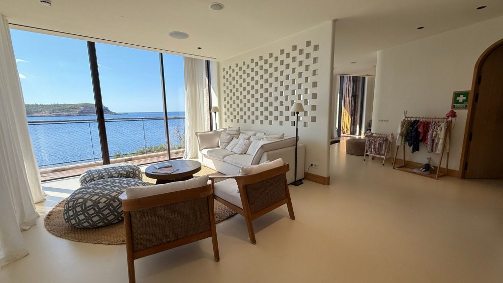 Six Senses Ibiza Raum Meer Blick