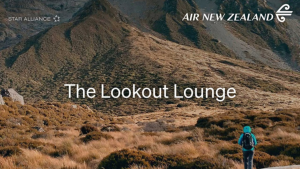 Air New Zealand The Lookout Lounge Titel