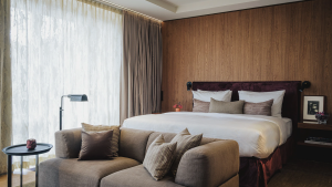 Althoff Seehotel Ueberfahrt Signature Suite Bett