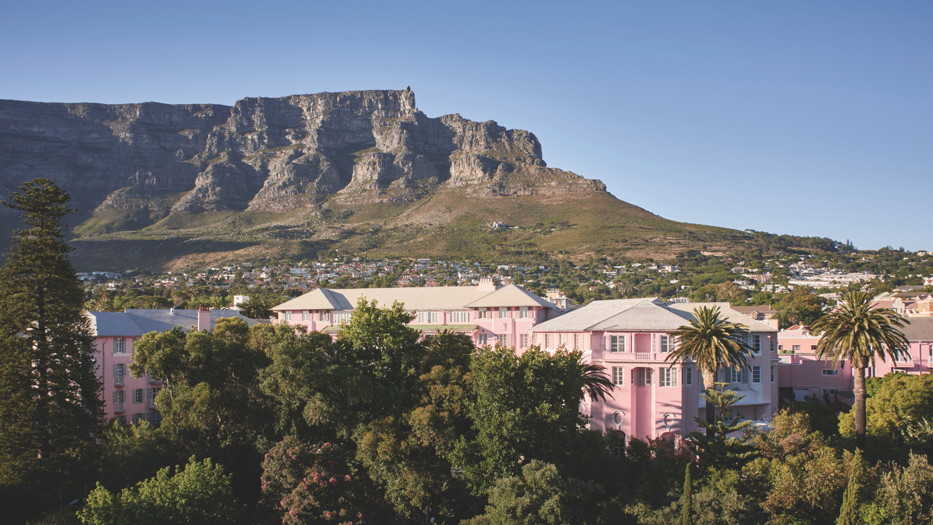 Belmond Mount Nelson Hotel Ansicht Tafelberg