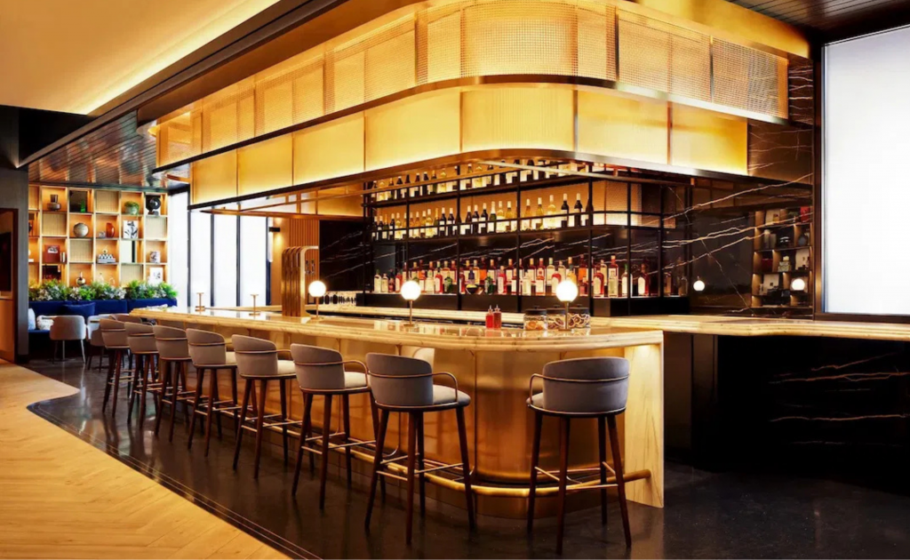 Chase Sapphire Lounge Las Vegas Barbereich