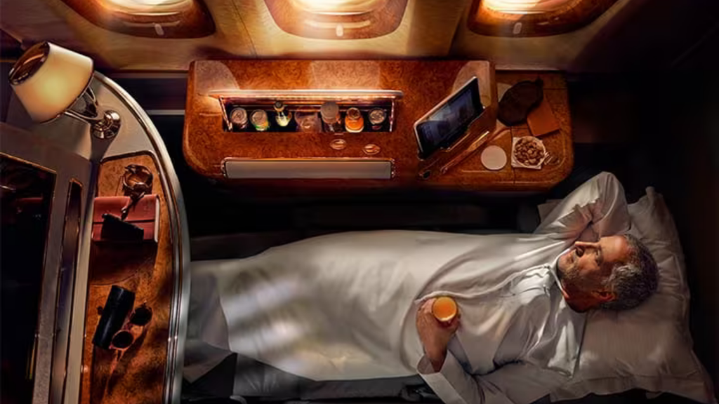 Emirates First Class Bed