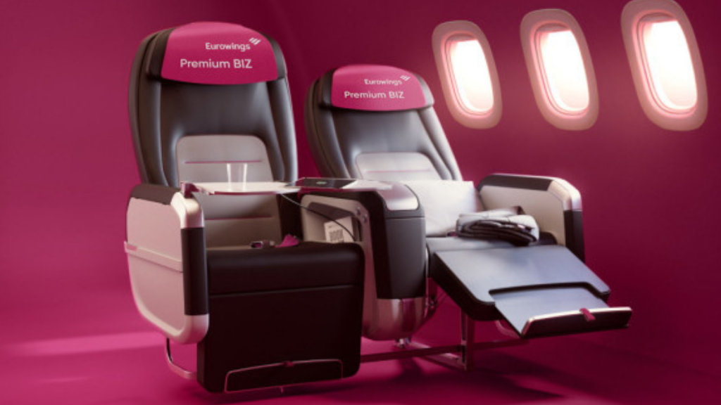 Eurowings Biz Seats Bestuhlung