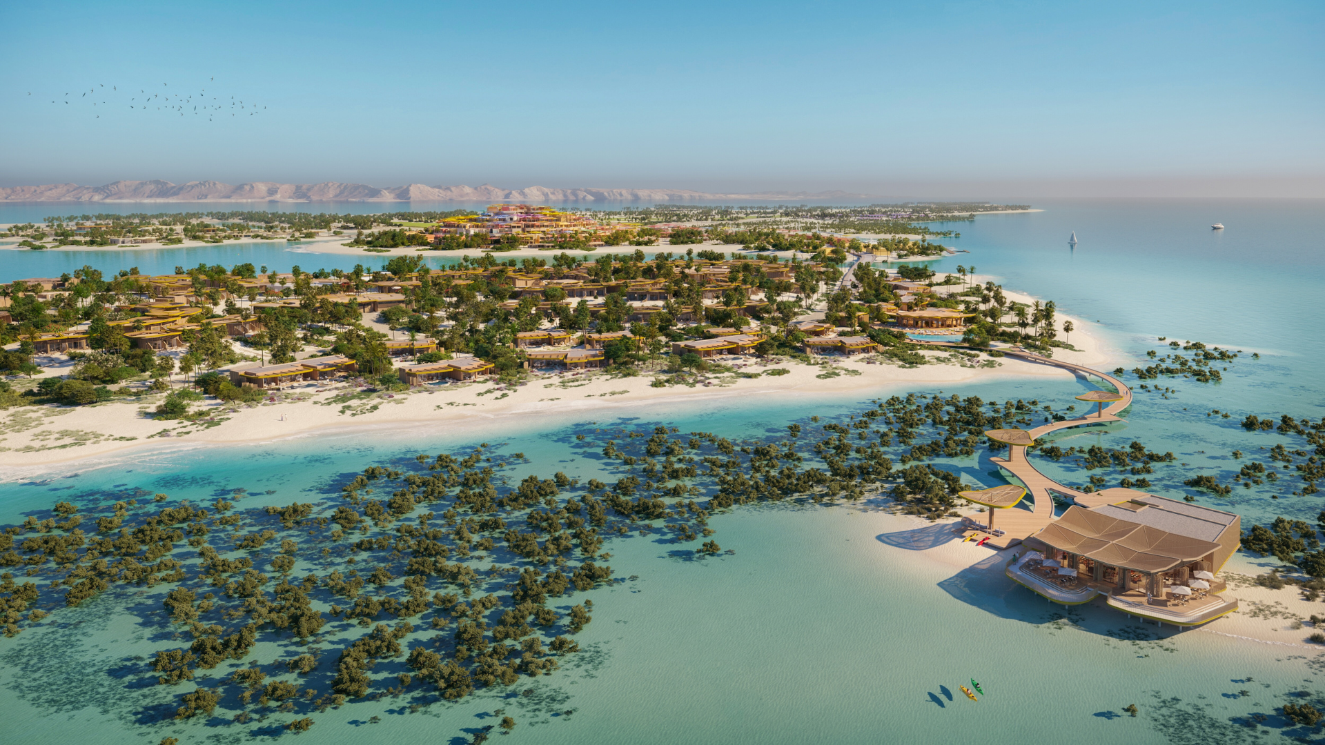 Fairmont The Red Sea Hotel Ansicht