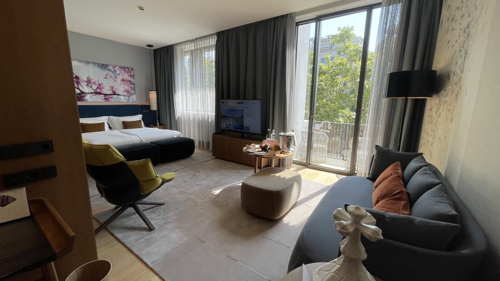 Junior Suite Wohn Und Schlafbereich