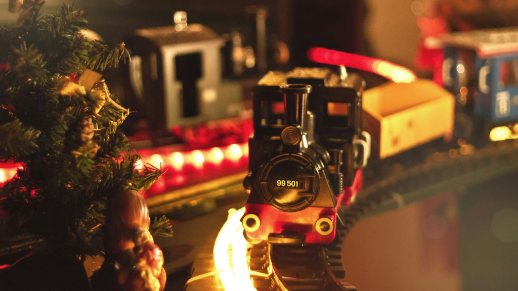 Lokomotive Weihnachten