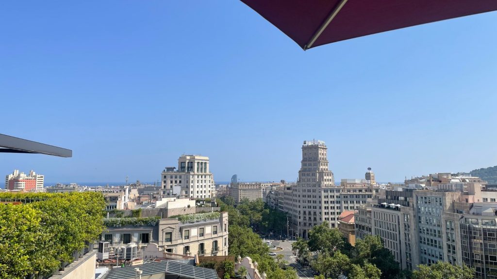 Mandarin Oriental Barcelona Aussicht